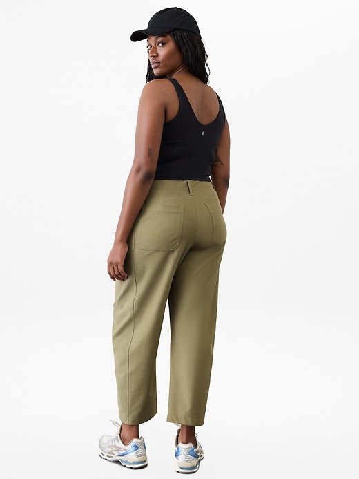 Image number 5 showing, Skyline High Rise Barrel Leg Pant