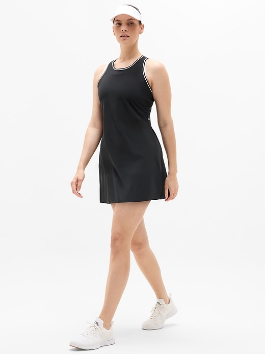 Image number 4 showing, Match Point Pleated Dress